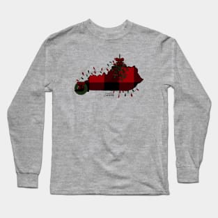 Christmas in Kentucky Long Sleeve T-Shirt